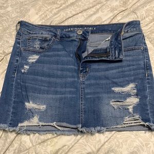 American Eagle Jean Mini Skirt, Size 14, Great Condition